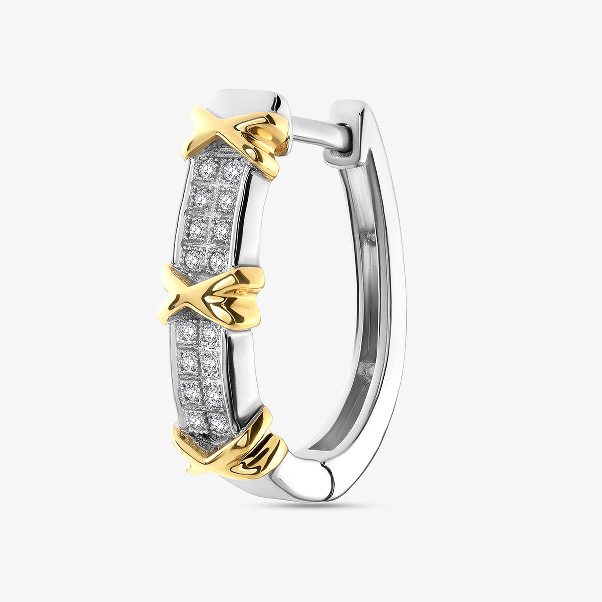 Geocuff Hoop Earrings