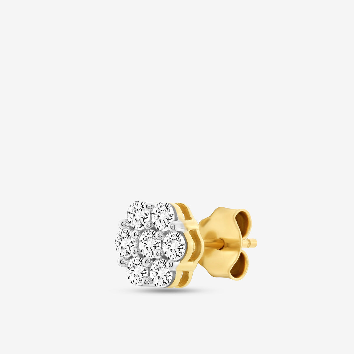 Classic Shine Diamond Stud Earrings