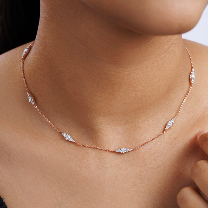 Timeless Tennis Diamond Necklet