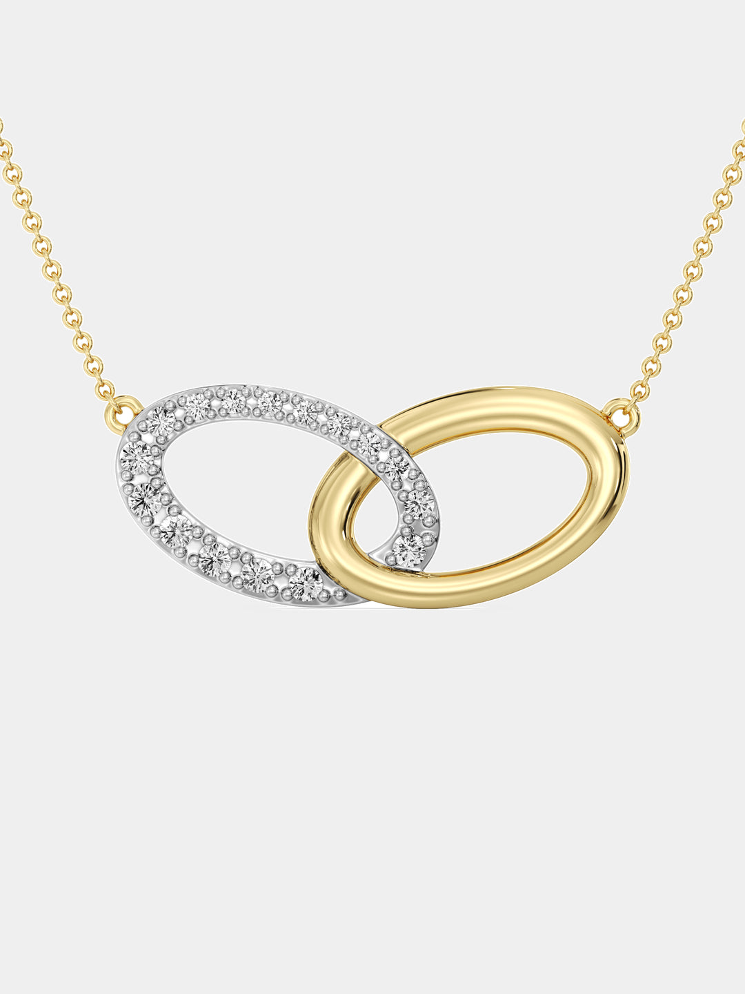 Twin-Link Celestial Connection Necklet - keemti jewels