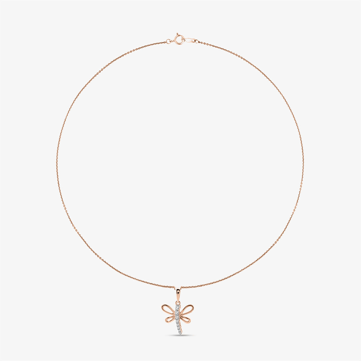 Flutter Spark Dragonfly Necklet - keemti jewels