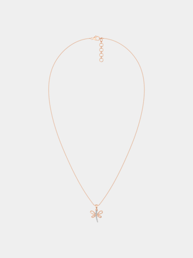 Flutter Spark Dragonfly Necklet - keemti jewels