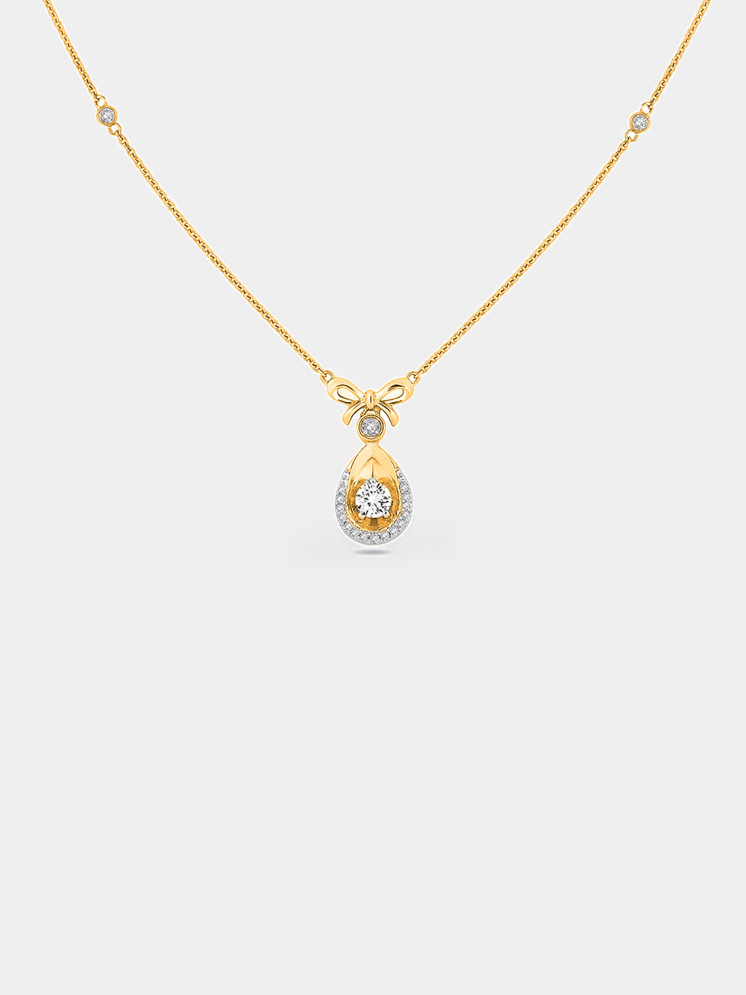 Minimal Drop Beaded Necklet