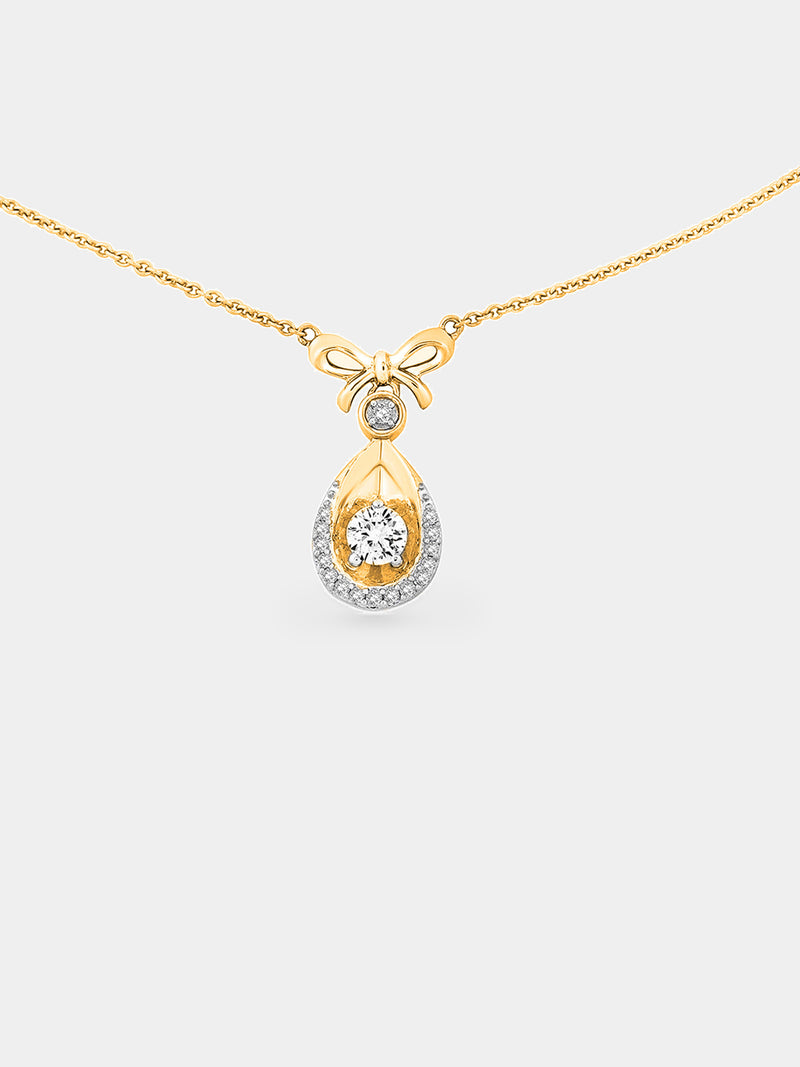 Minimal Drop Beaded Necklet