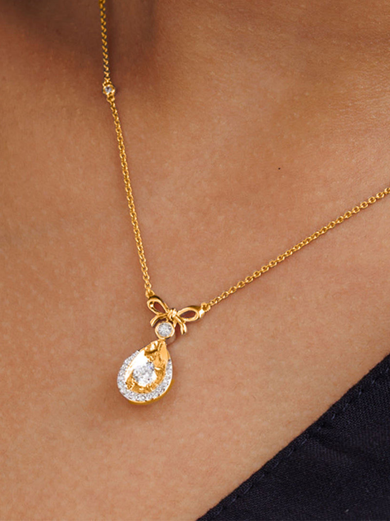 Minimal Drop Beaded Necklet