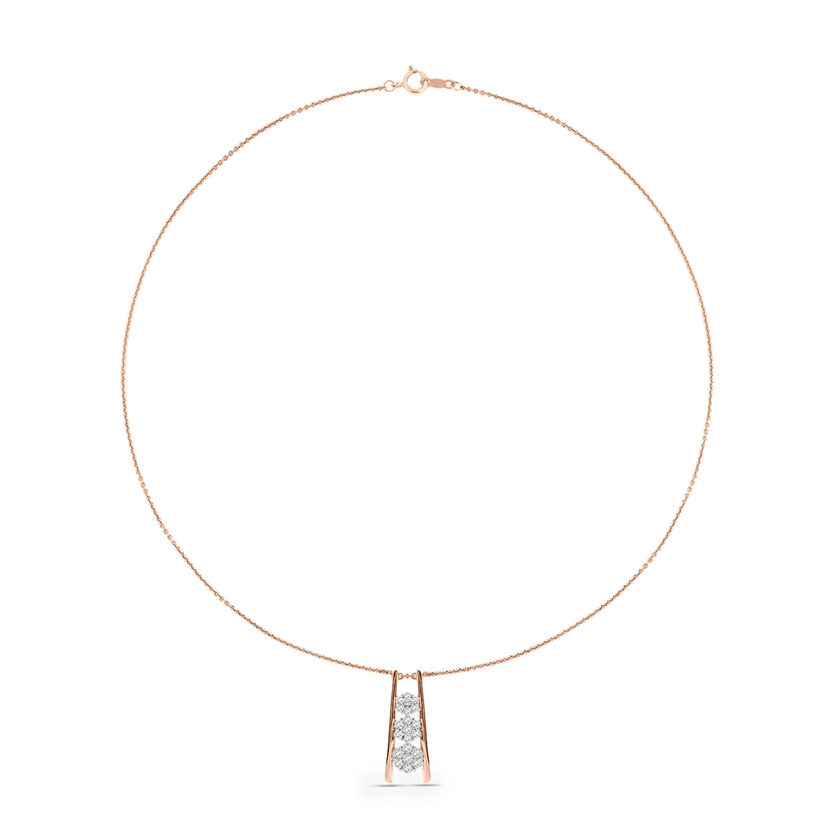 Geometric Cluster Necklet - keemti jewels