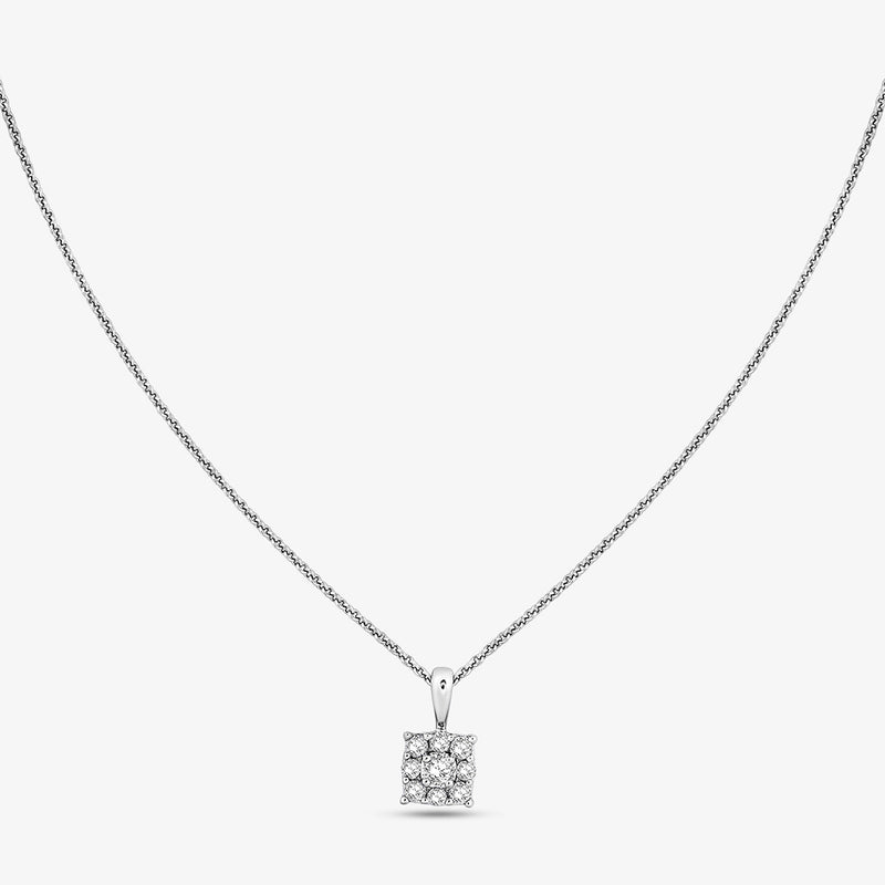 Square Cluster Necklet
