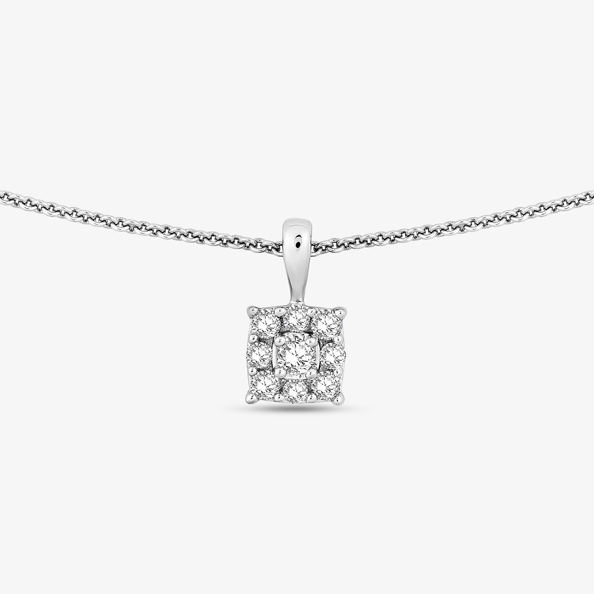 Square Cluster Necklet