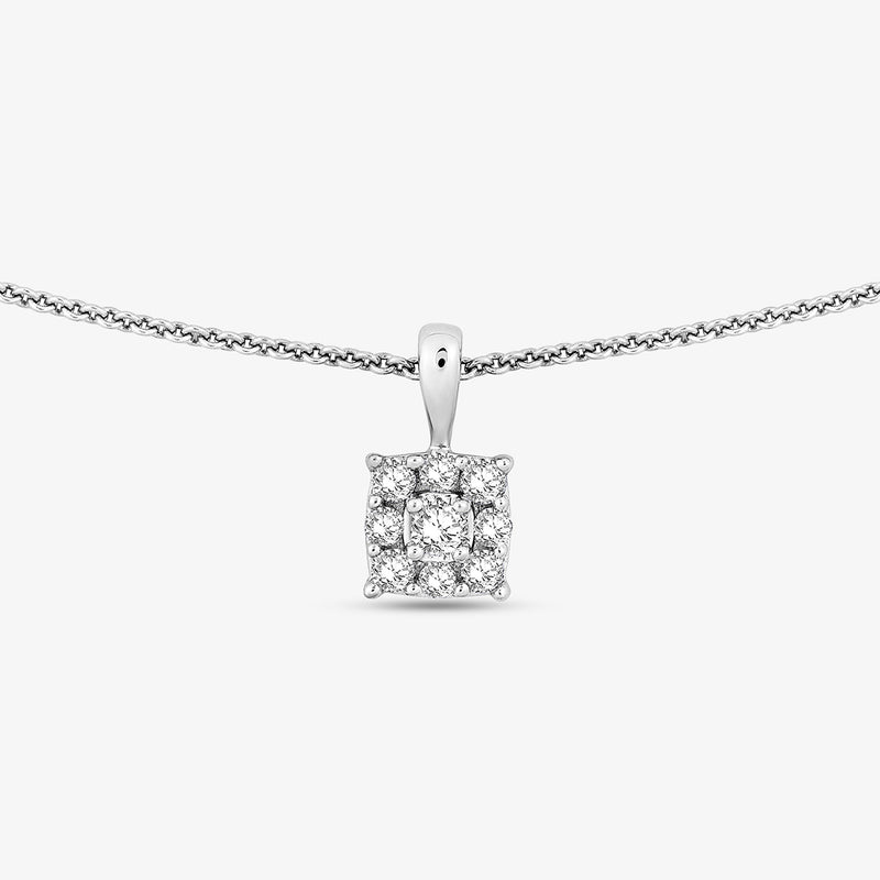 Square Cluster Necklet