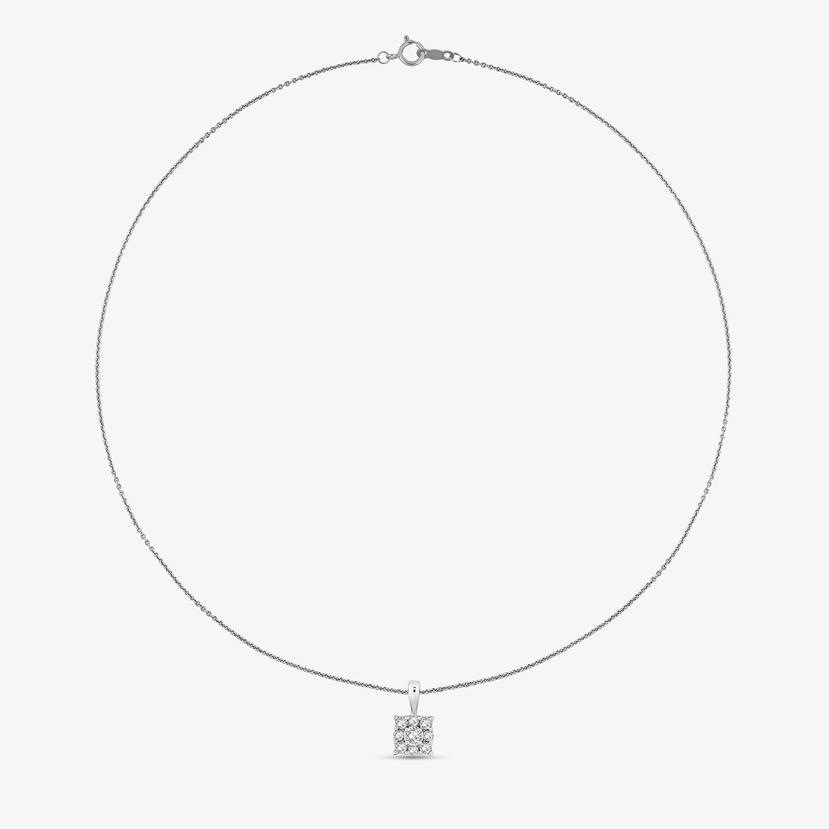 Square Cluster Necklet