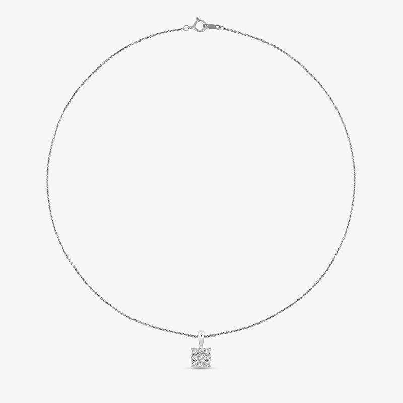 Square Cluster Necklet