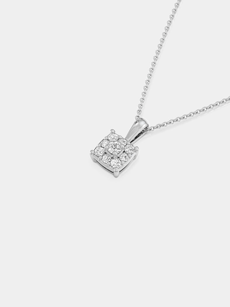 Square Cluster Necklet