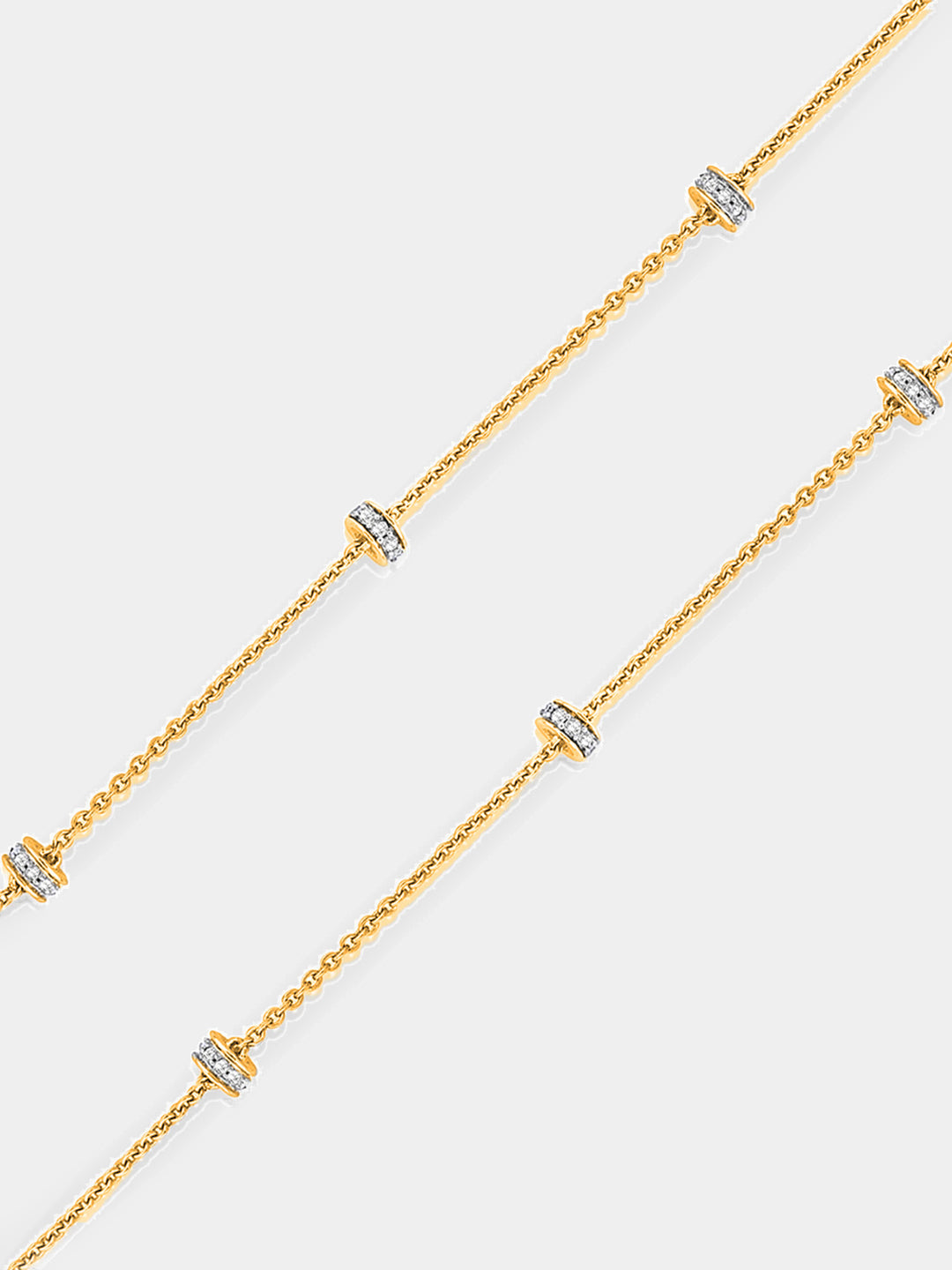 Grace Line Diamond Necklet - keemti jewels