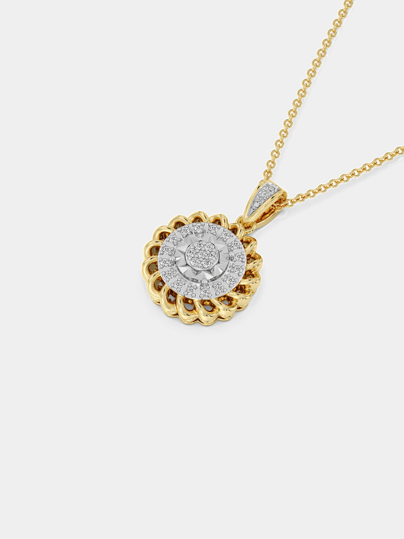 Aurora Cluster Necklet - keemti jewels