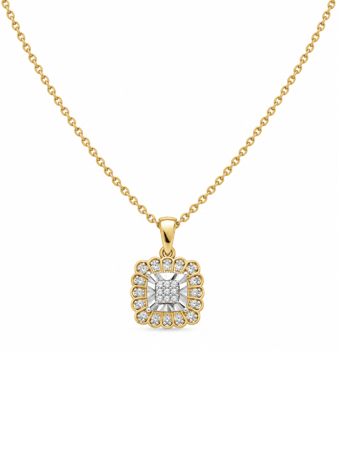 Cushion Spark Necklet