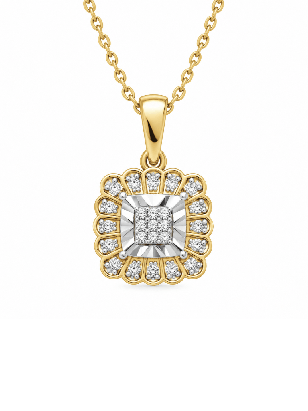 Cushion Spark Necklet
