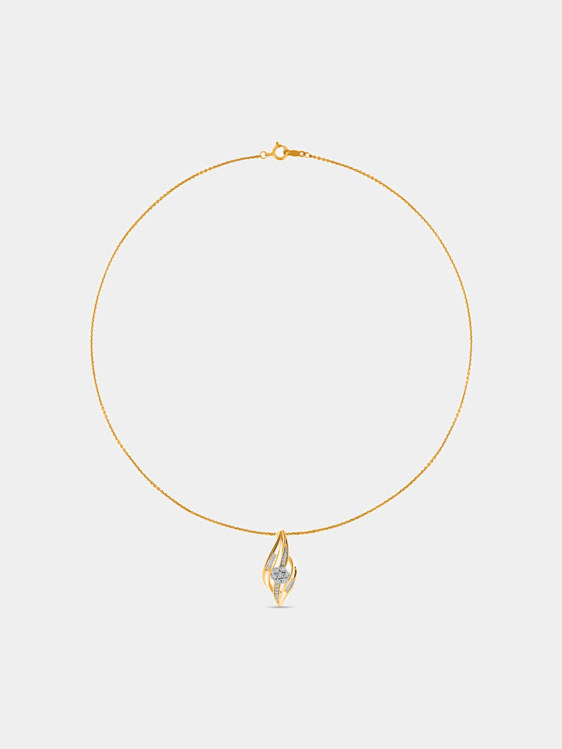 Keemti Jewels Abstract Flame Necklet Extra View