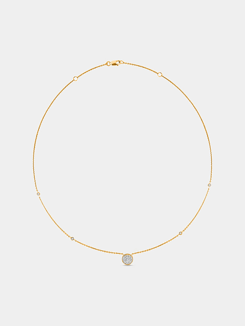 Keemti Jewels Classic Solitaire Necklet Extra View