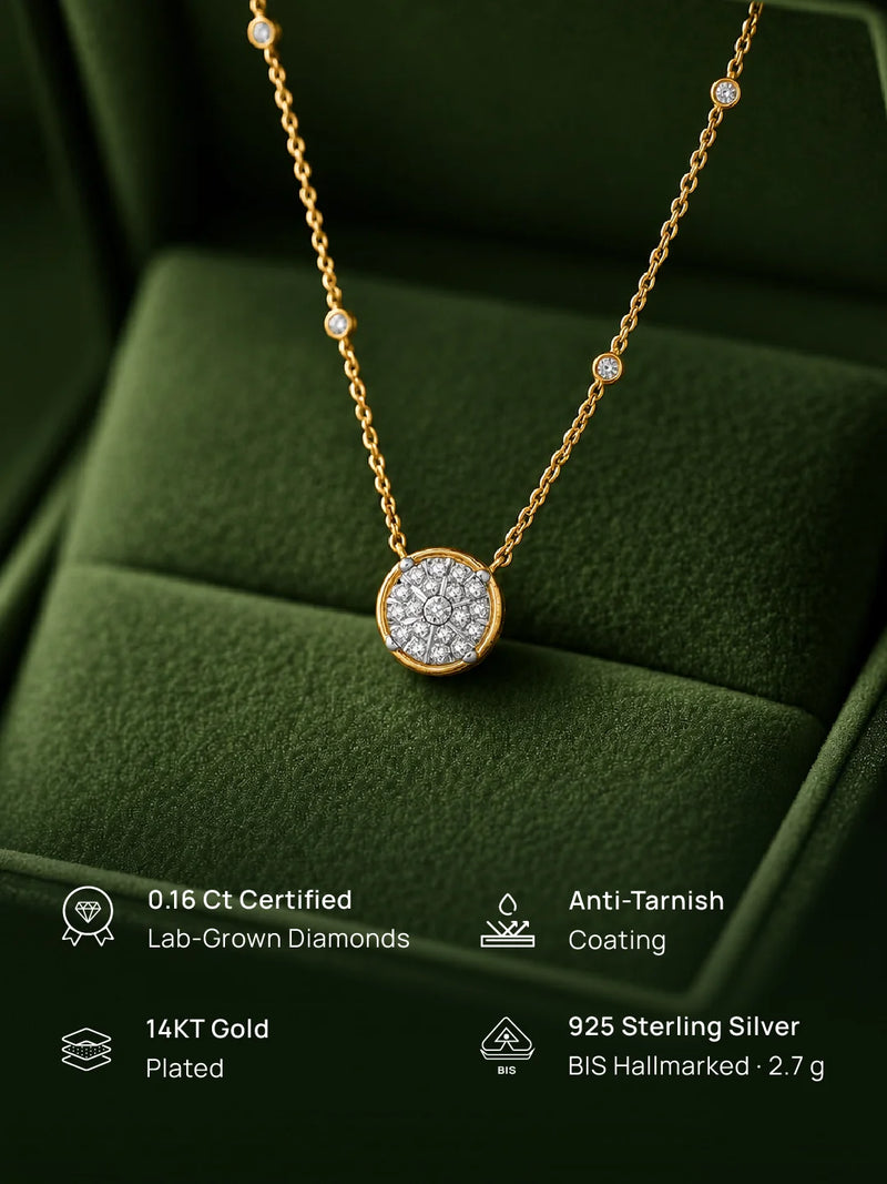 Classic Solitaire Necklet