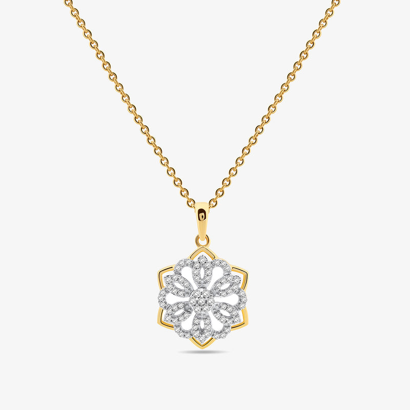 Floral Frost Necklet
