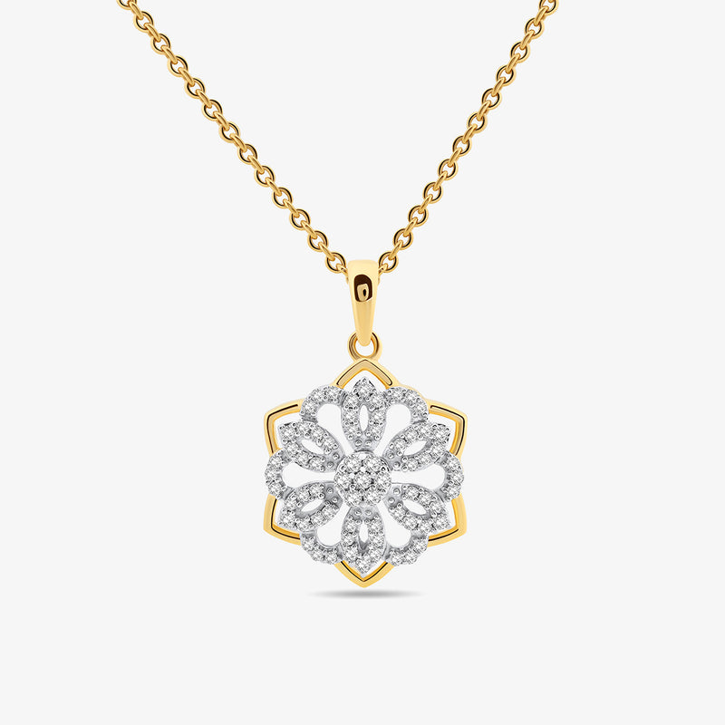 Floral Frost Necklet