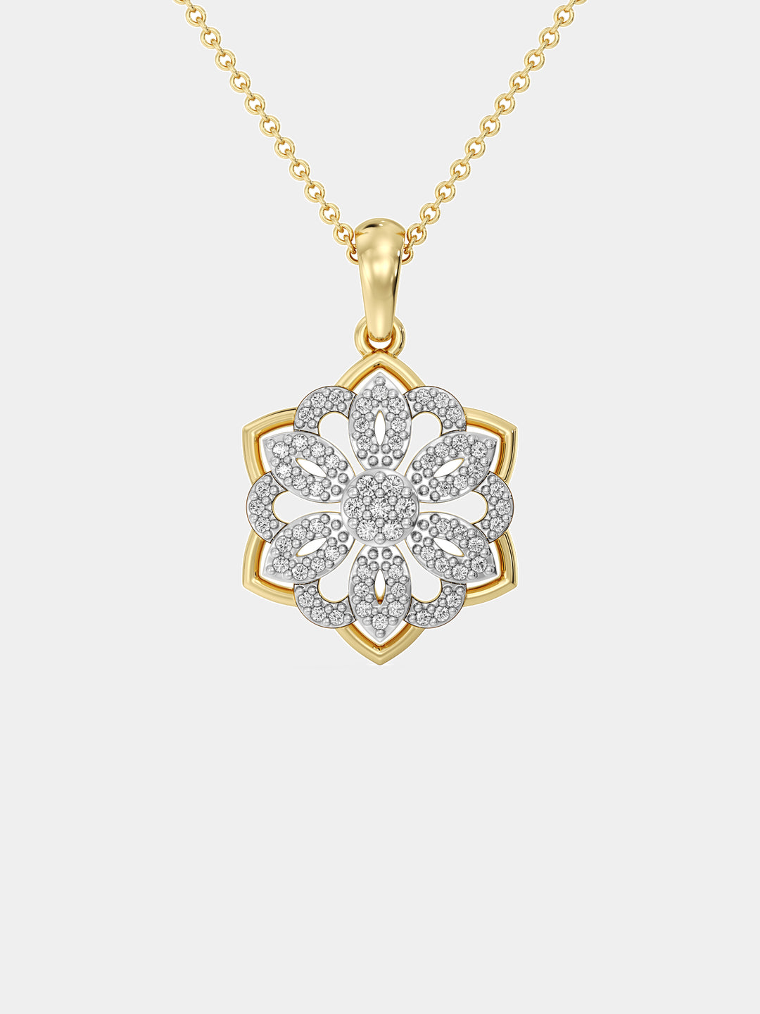 Floral Frost Necklet - keemti jewels