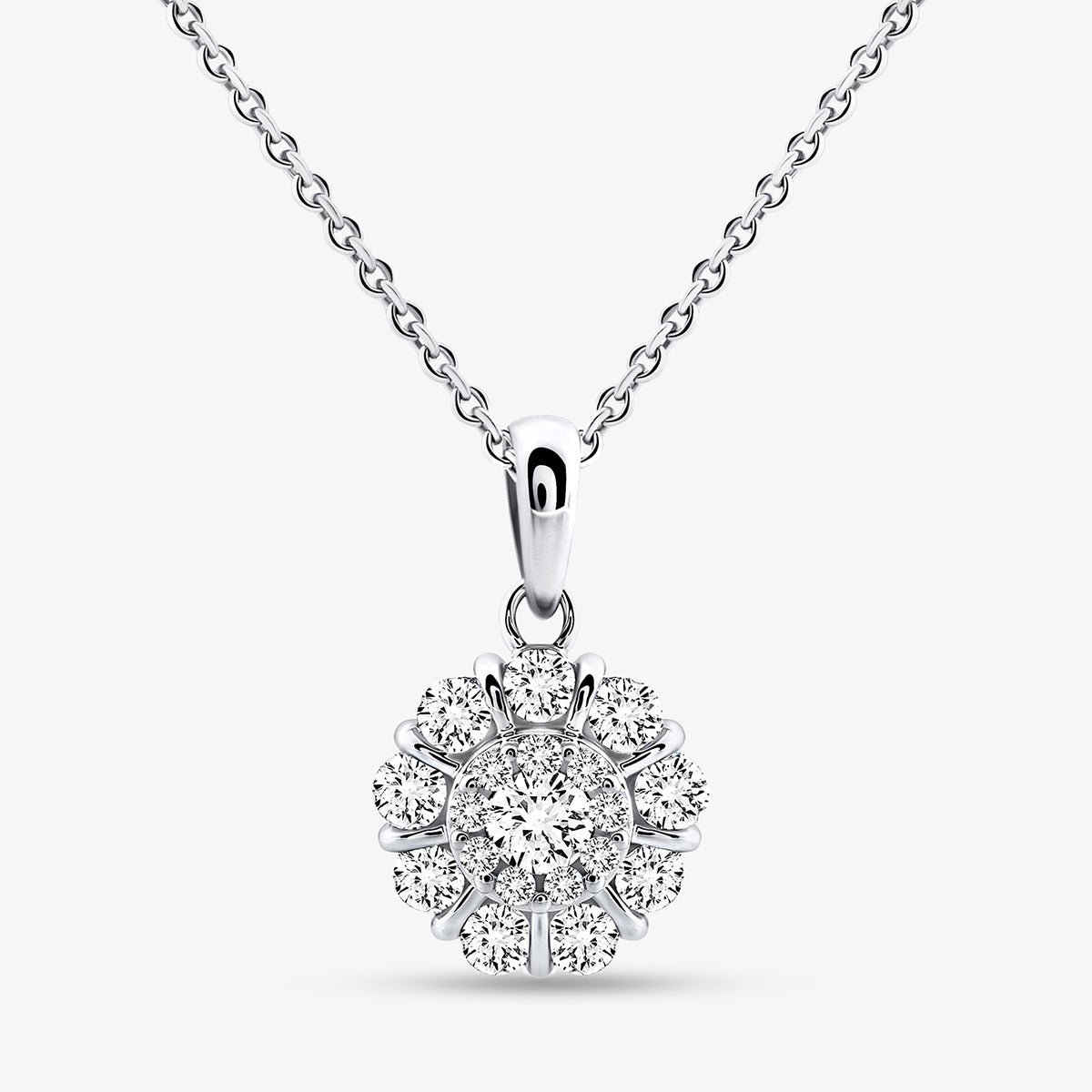 Daisy Glow Diamond Necklet