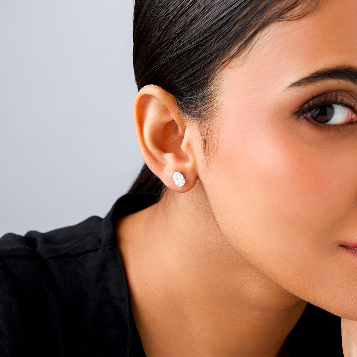 TIMELESS<span> Solitaire Stud </span>EARRINGS