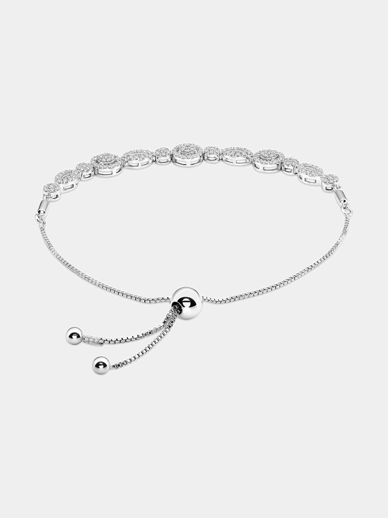 Keemti Jewels Zenith Circle Bolo Bracelet Side View
