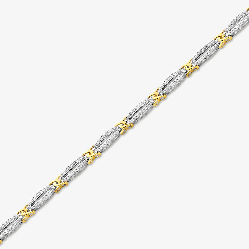 Everyday Shine Link Diamond Bracelet