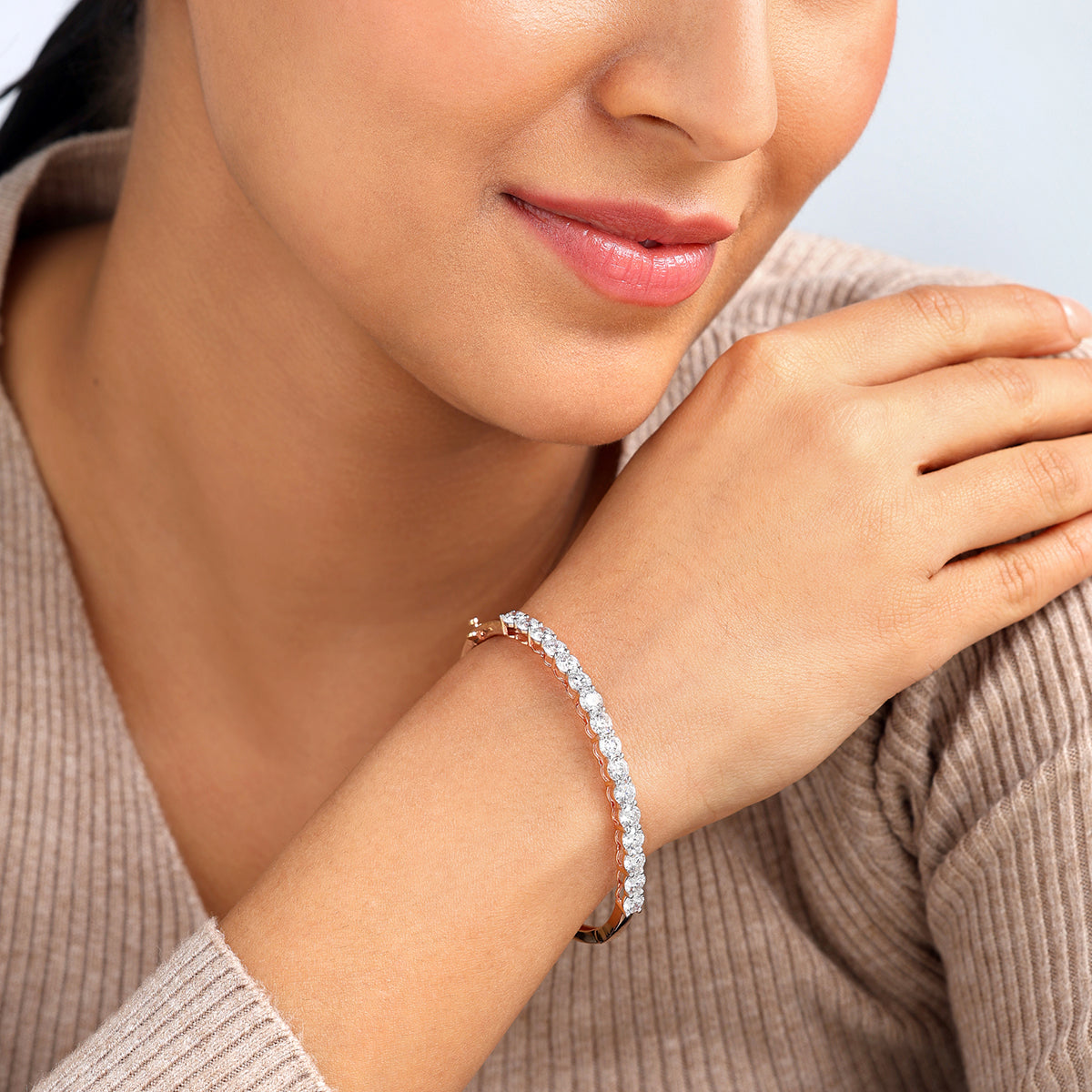 DEWKISS<span> Oval Diamond </span>BRACELET