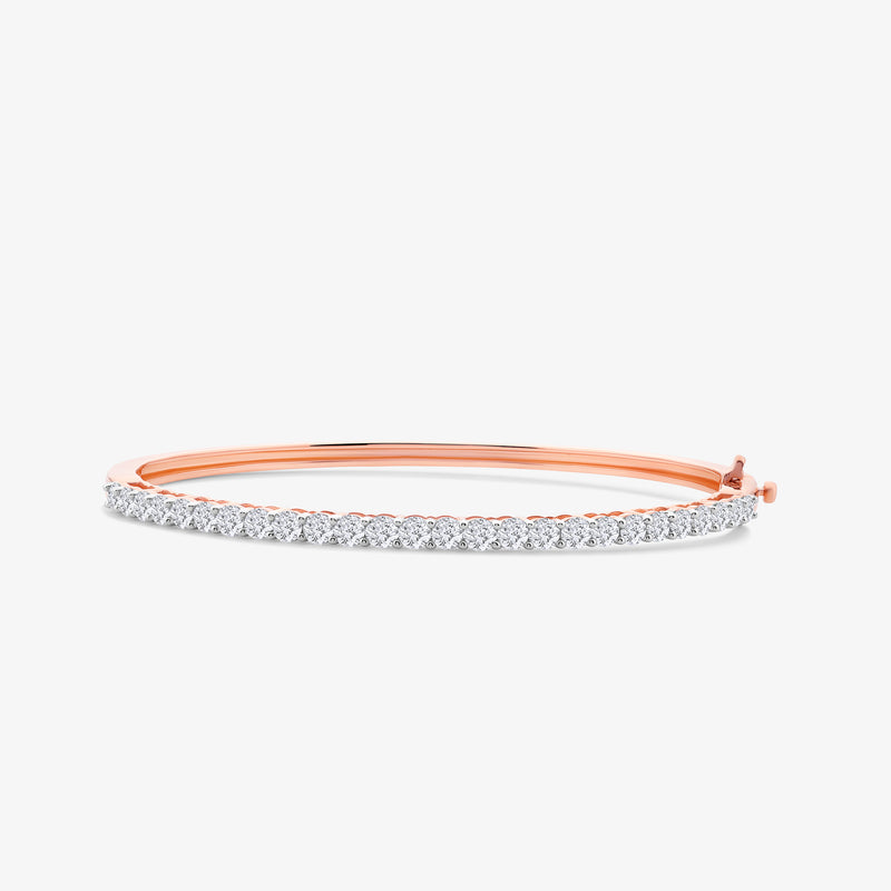 Forever In Bloom Oval Diamond Bracelet