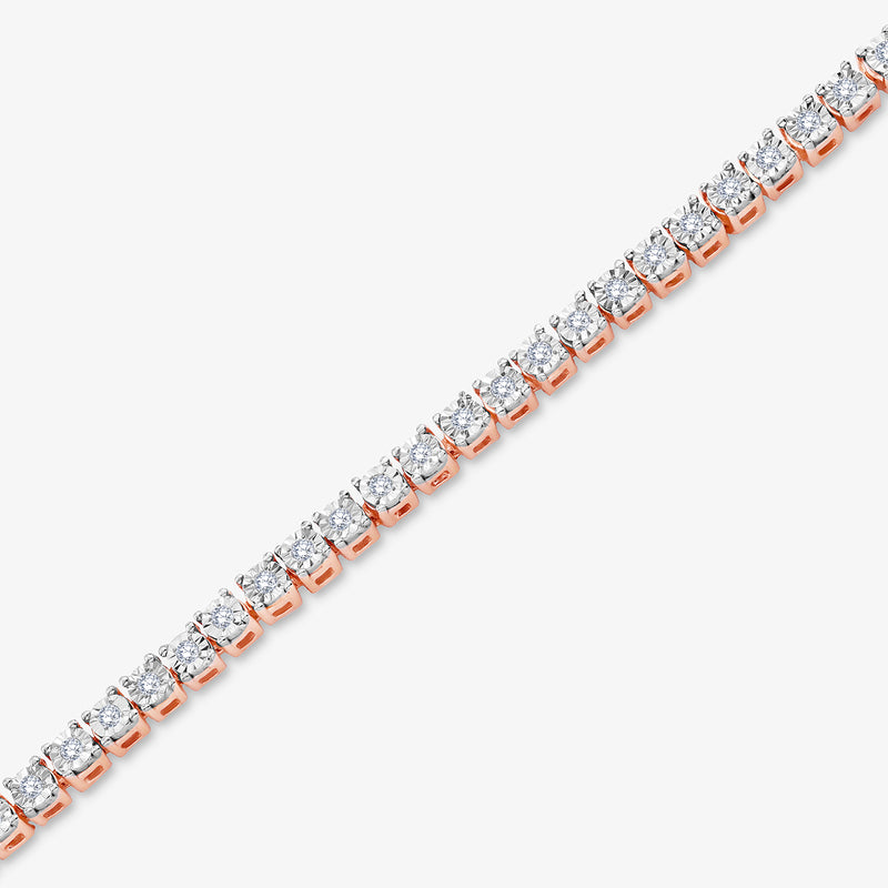 Adjustable Barline Diamond Bracelet