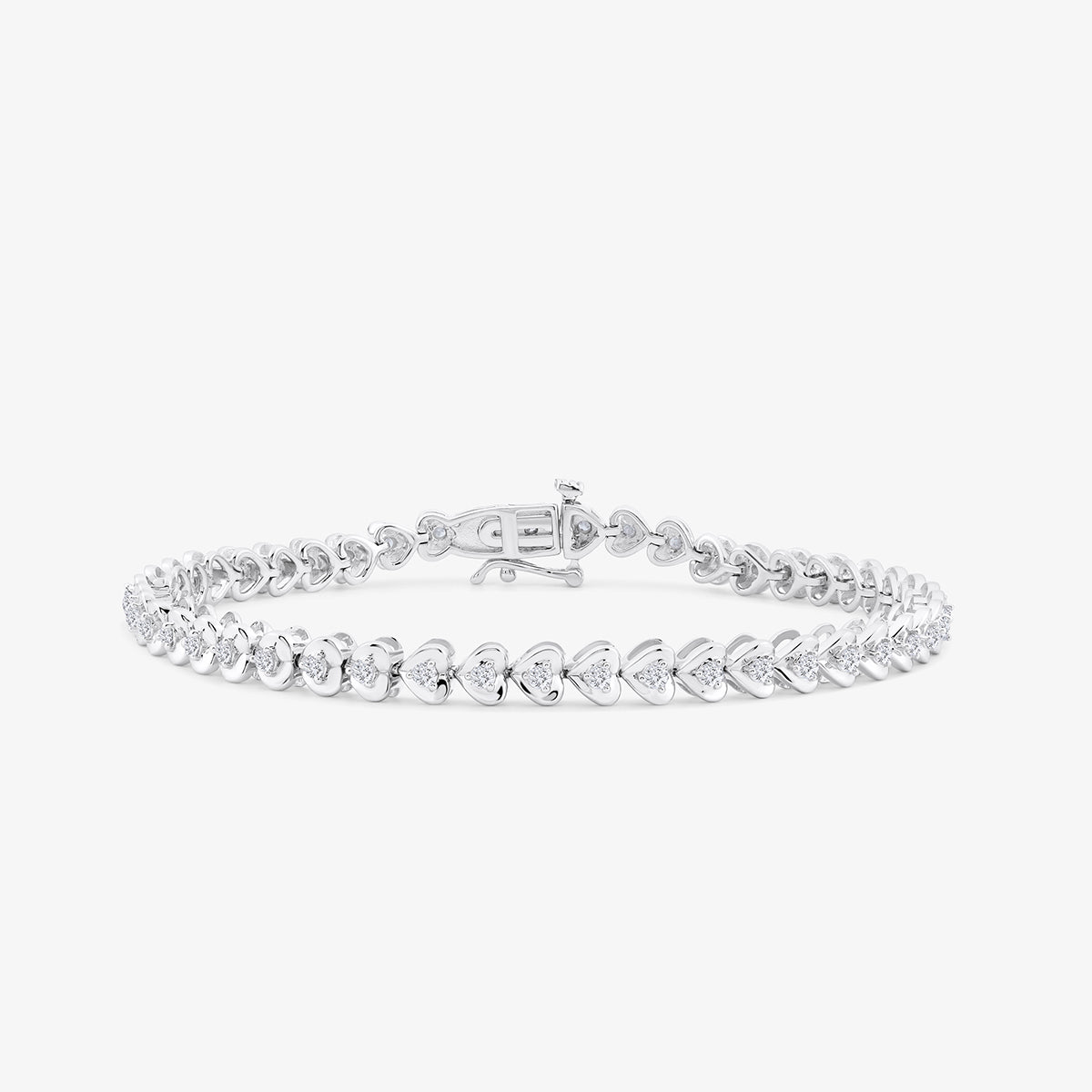 ETERNAL<span> Hearts Diamond Tennis </span>BRACELET
