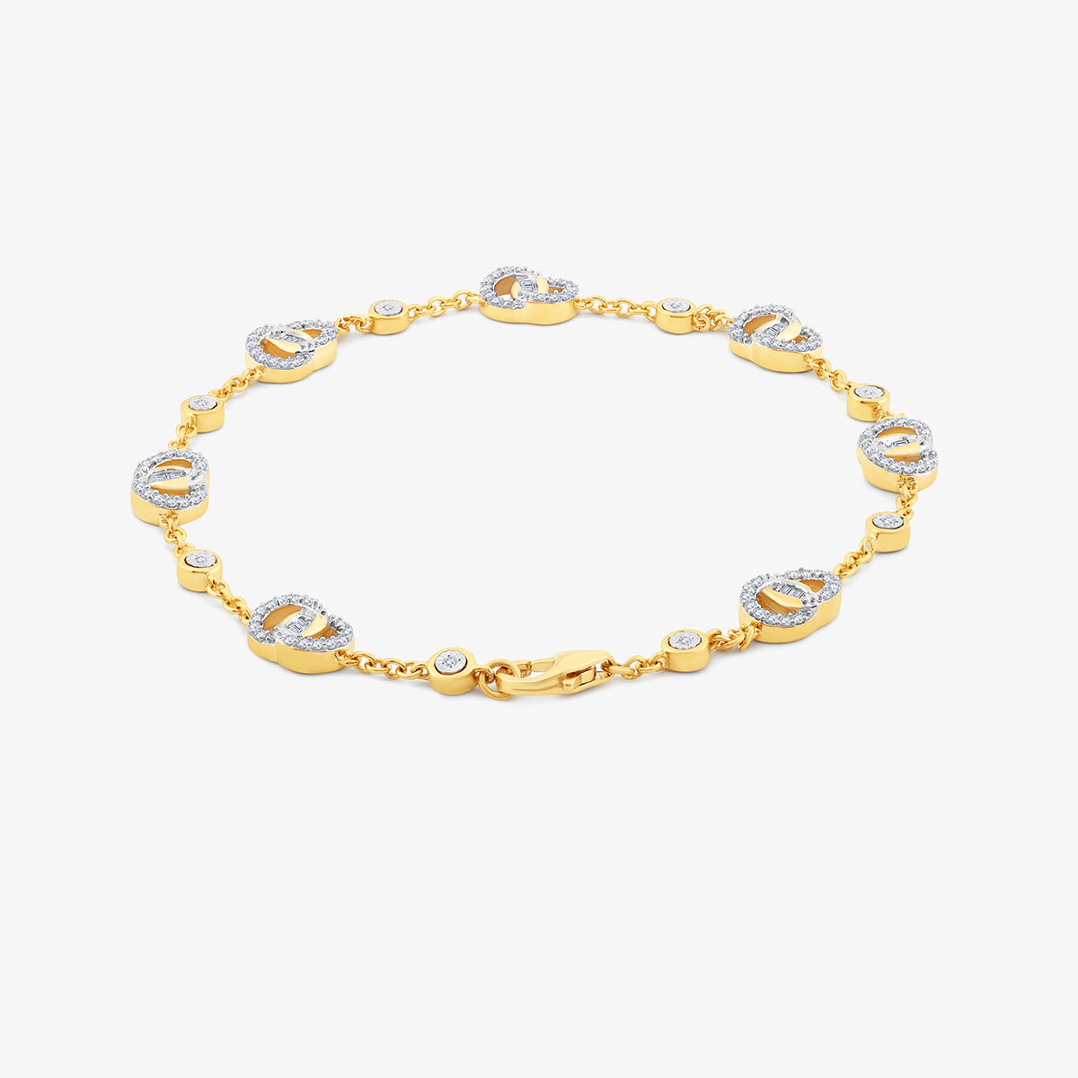 CIRCLE <span> Of Us Diamond Tennis </span>BRACELET