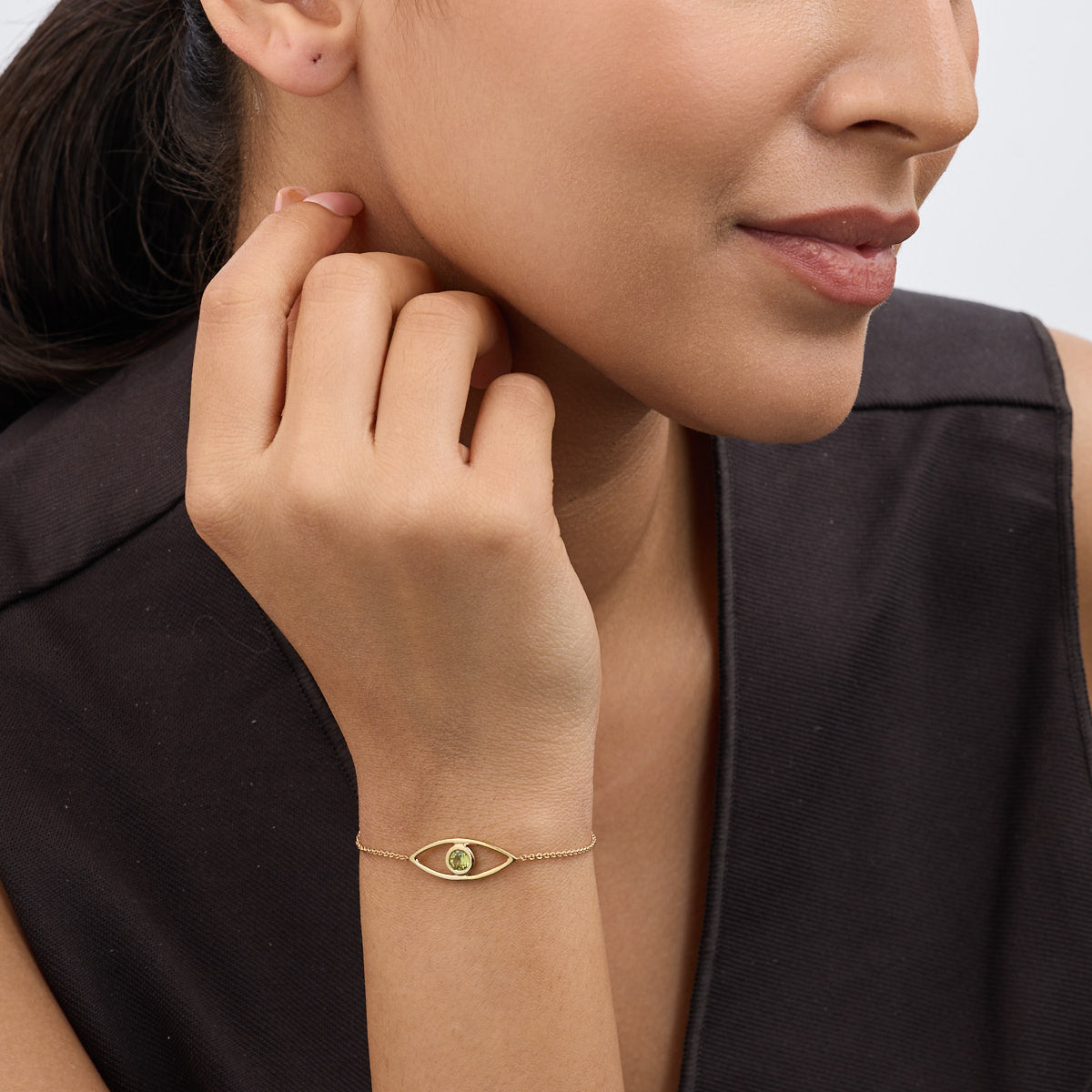 Drishti Peridot Bracelet