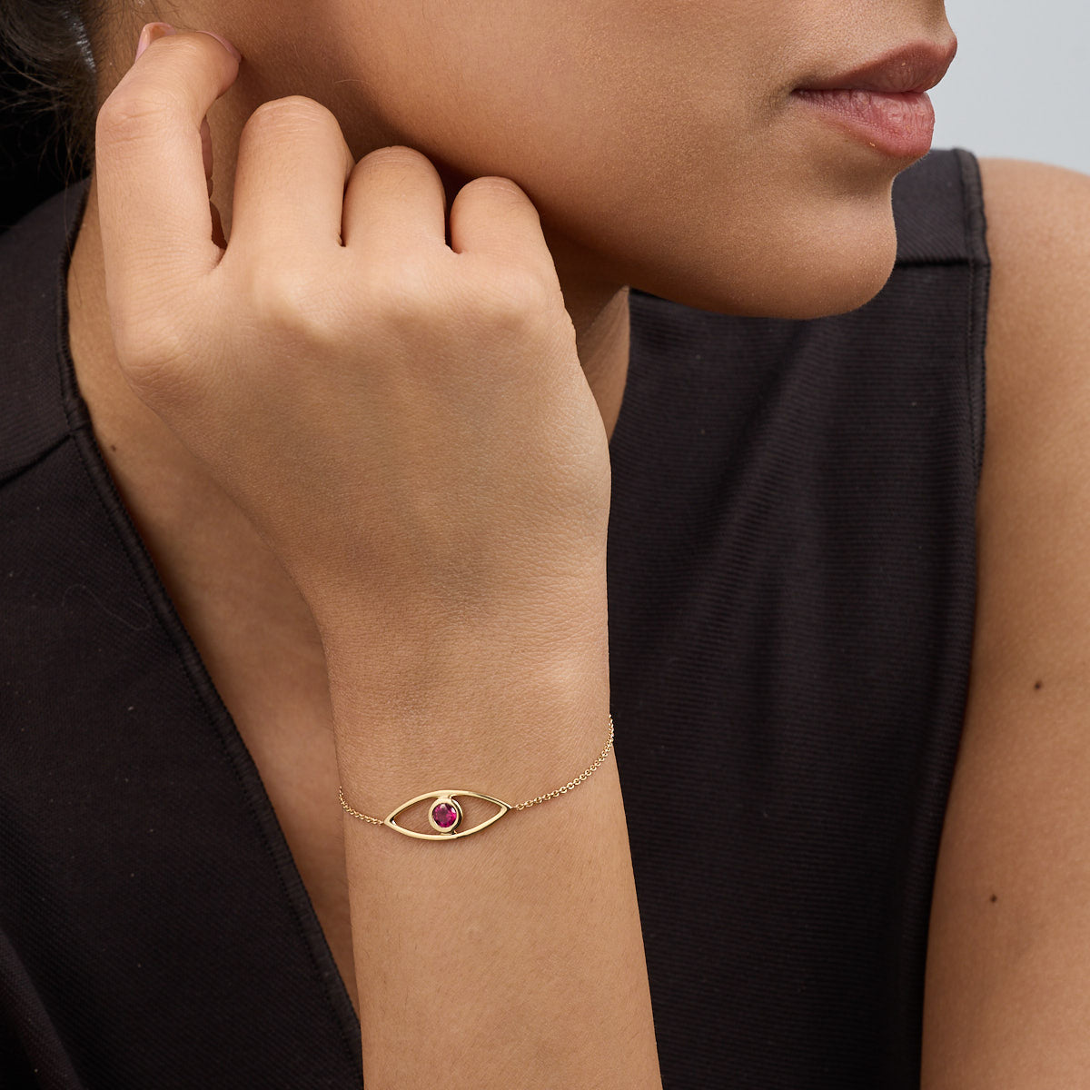 Drishti Ruby Bracelet