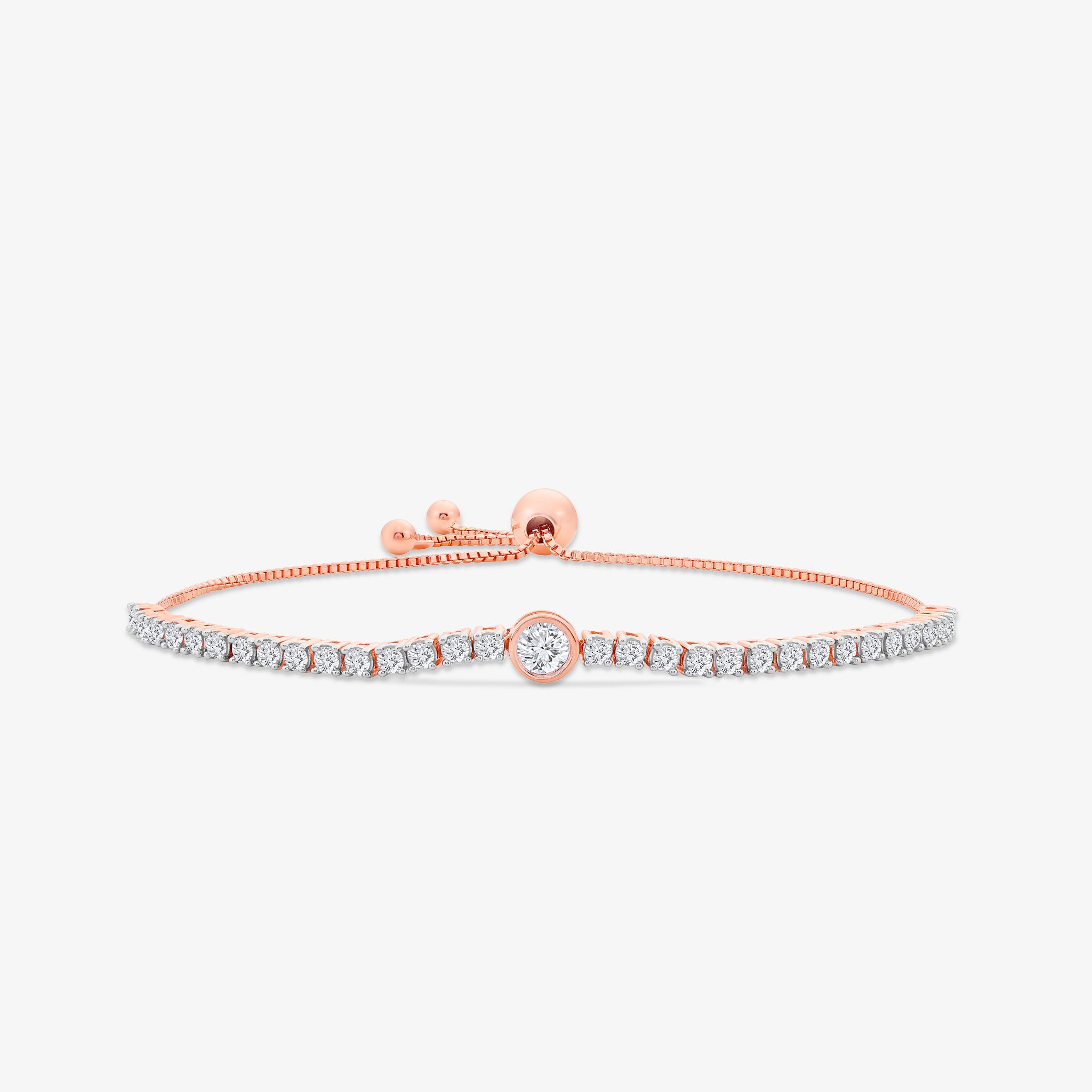 Adjustable Timeless Solitaire Bracelet