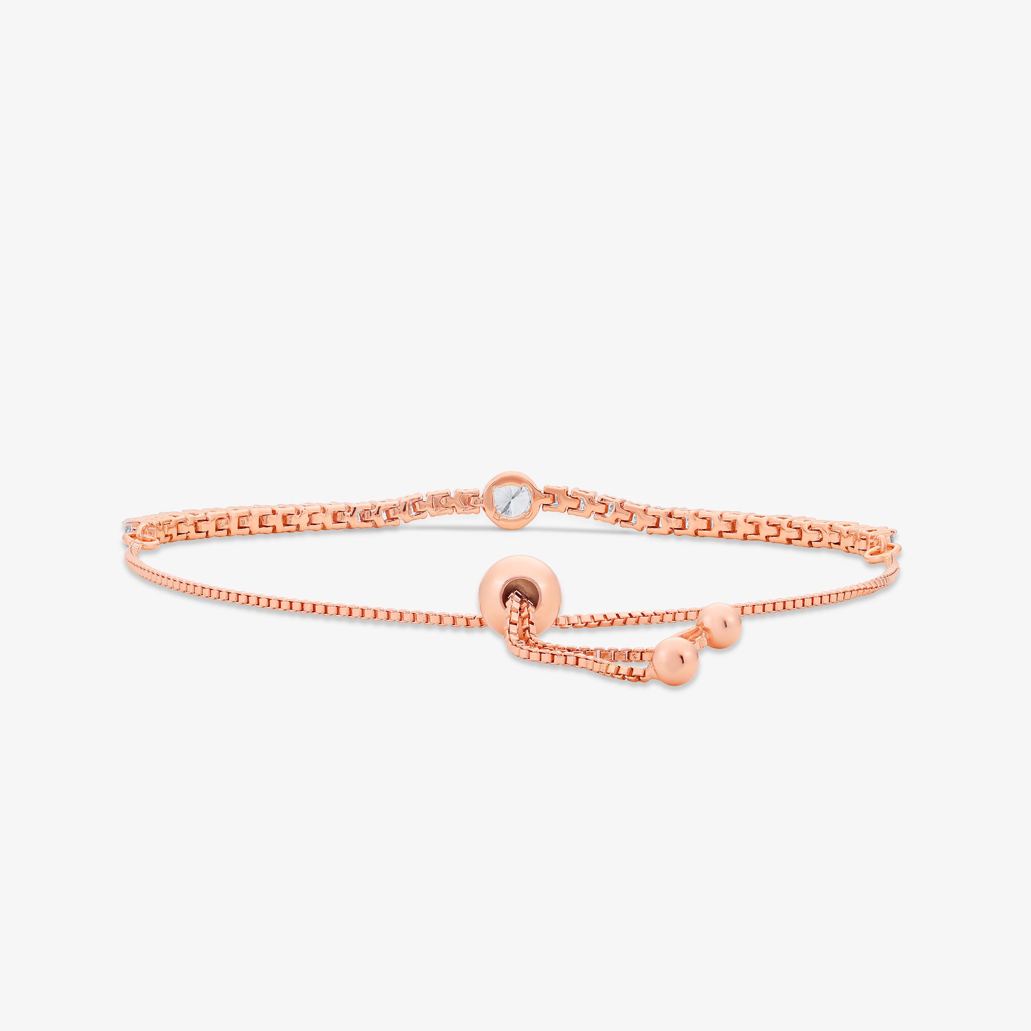 Adjustable Timeless Solitaire Bracelet
