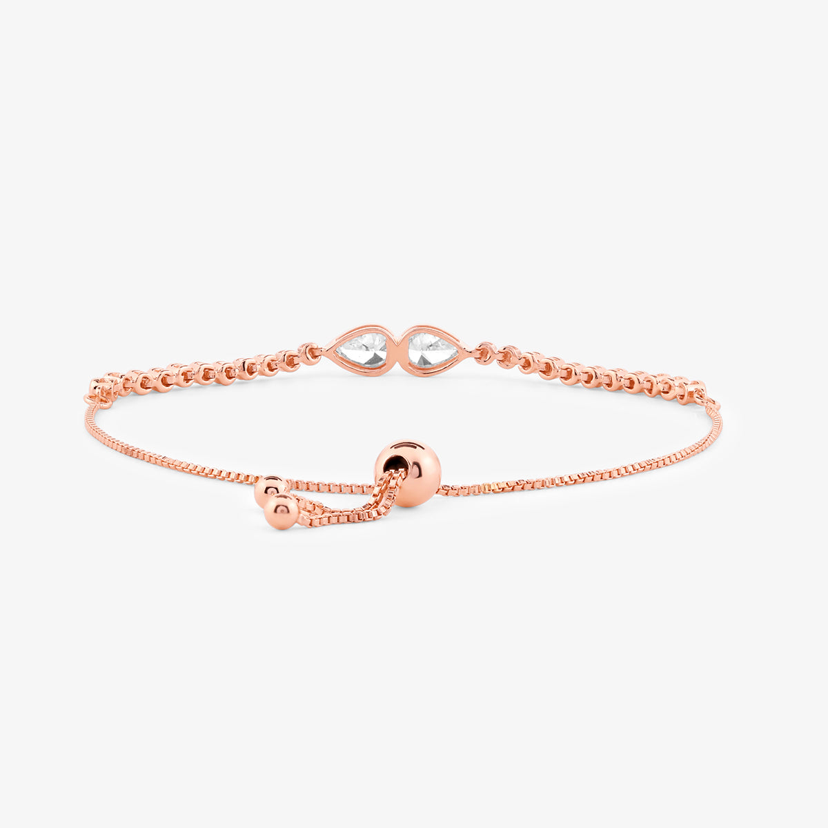 ADJUSTABLE <span>Twin Marquise Diamond </span>BRACELET