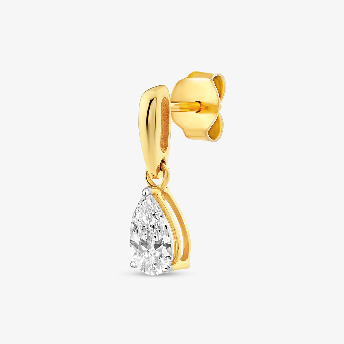 AURORA<span> Pear Diamond Drop </span>EARRINGS