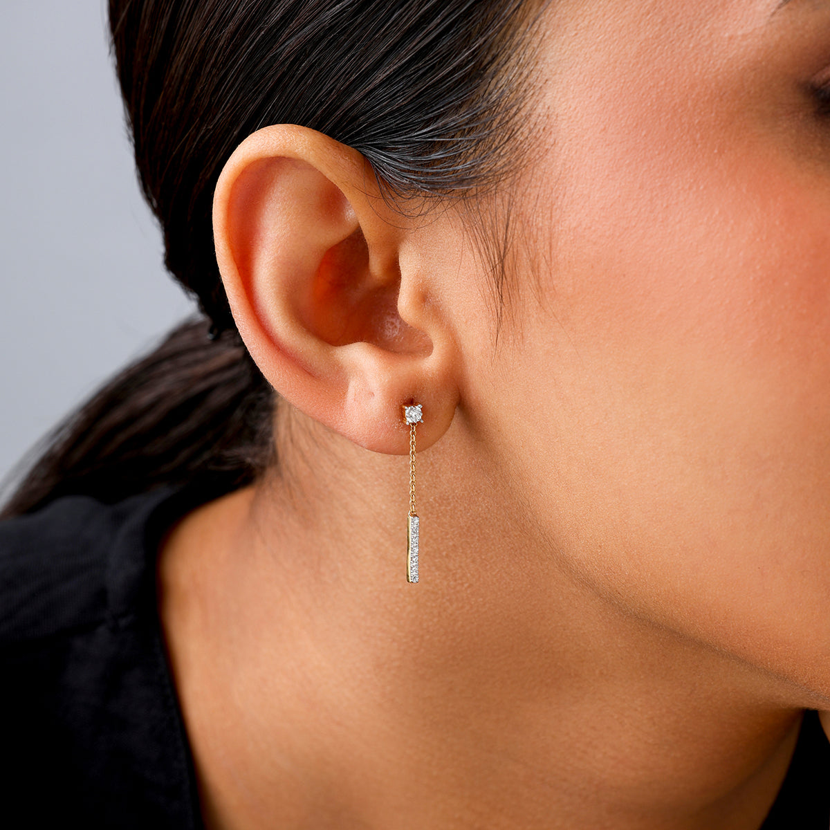 BARLINE <span>Diamond Sui Dhaga </span>EARRINGS