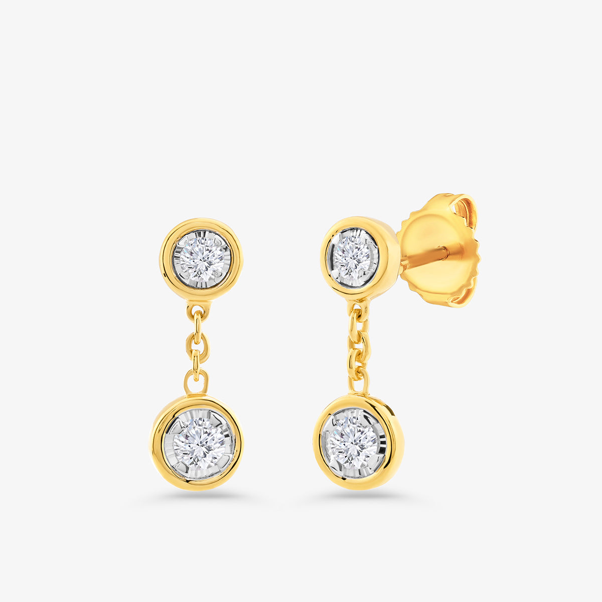GLOW <span>Trail Diamond Dangler </span>EARRINGS