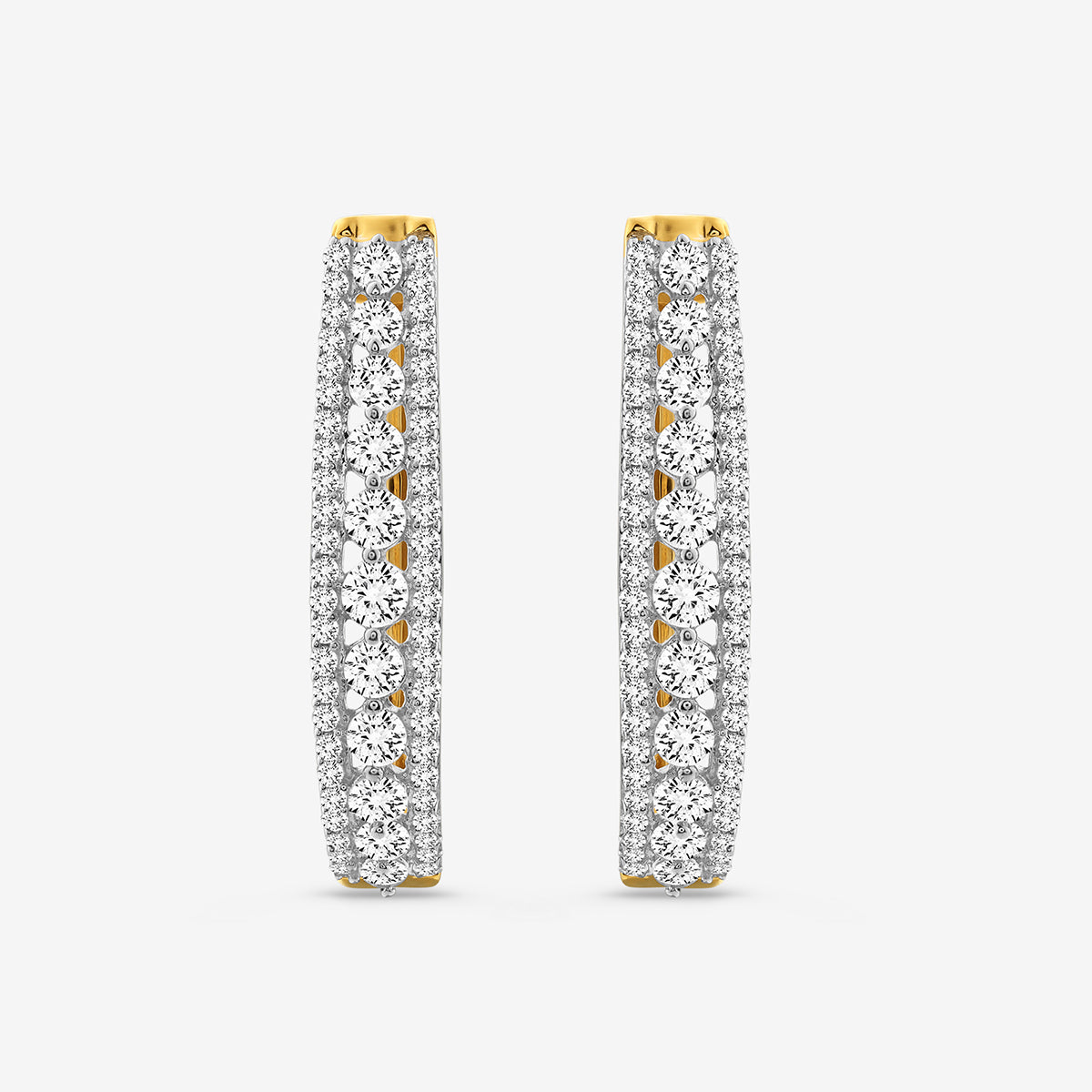 ETERNA <span>Glow Diamond Hoop</span> EARRINGS