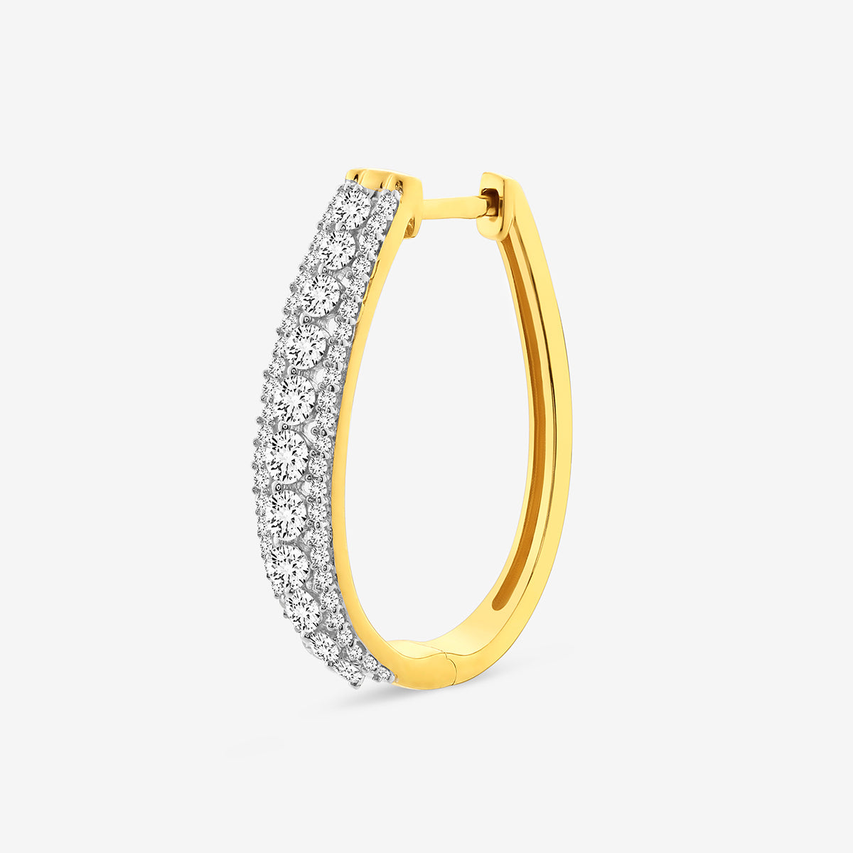 ETERNA <span>Glow Diamond Hoop</span> EARRINGS