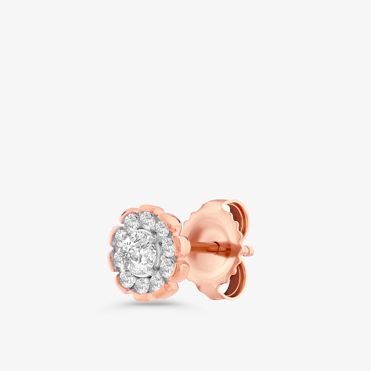 FROSTED<span> Bloom Diamond Stud </span>EARRINGS