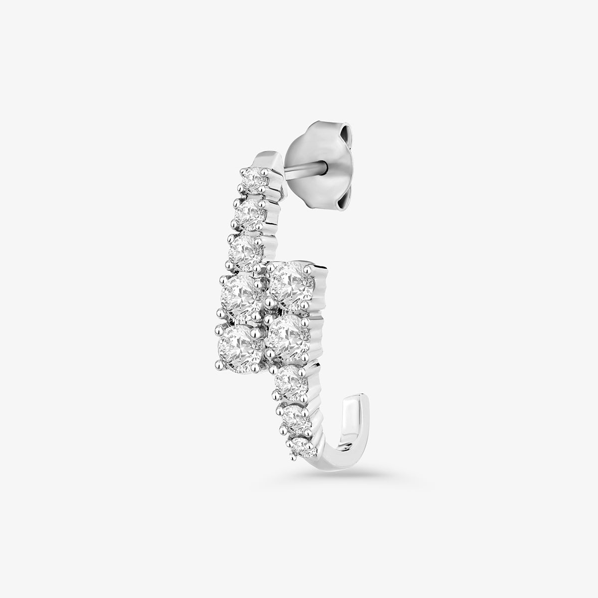 LUSTRE<span> Of Love Diamond Hoop </span>EARRINGS