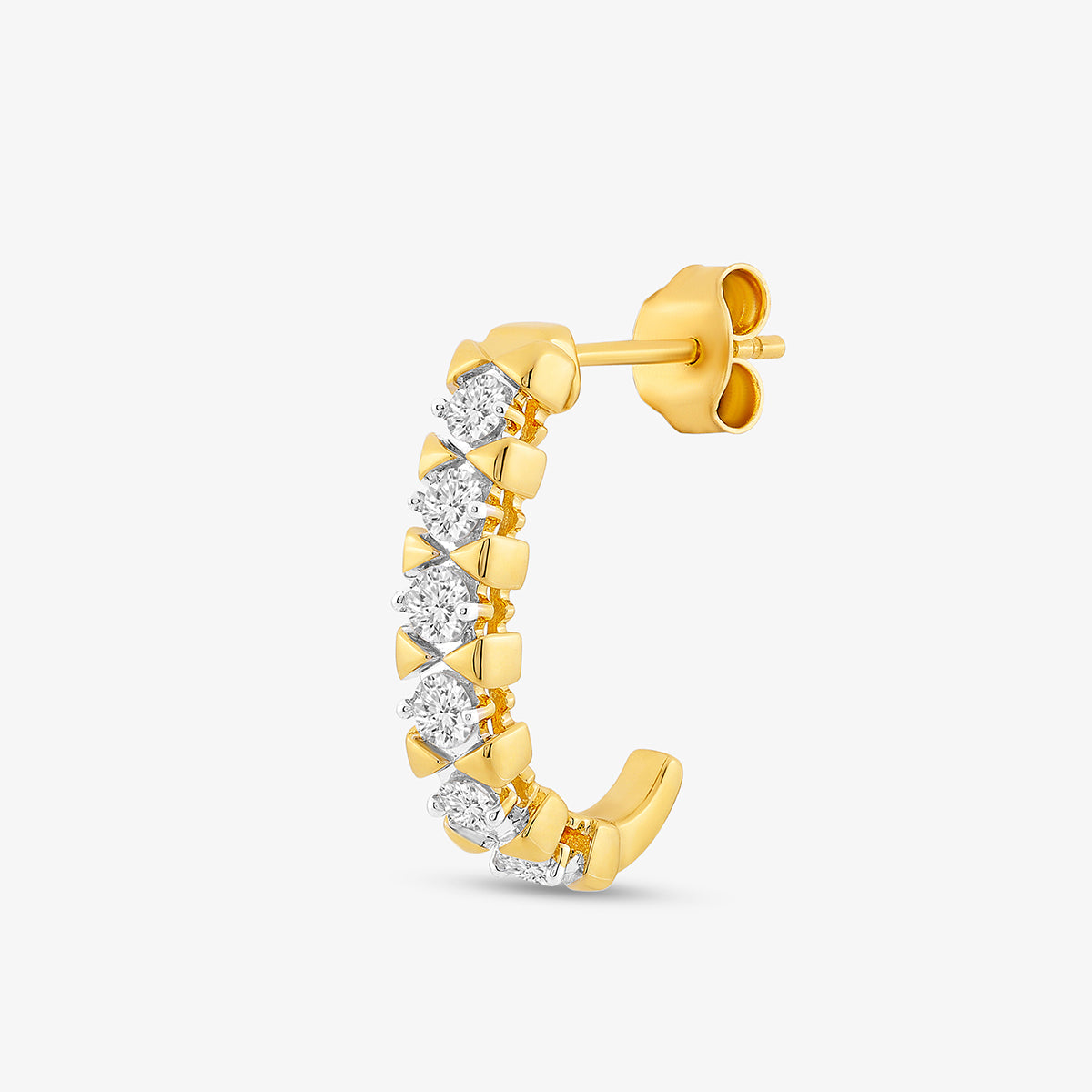 AMARA <span>Diamond Hoop </span>EARRINGS