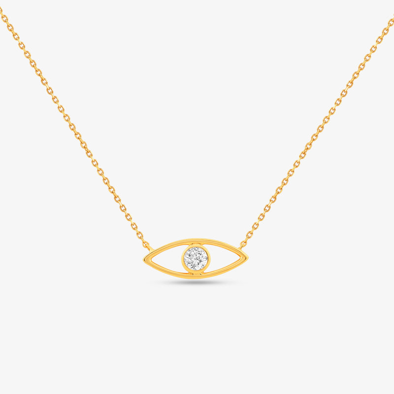 Nazariya Amethyst Glow Diamond Necklet