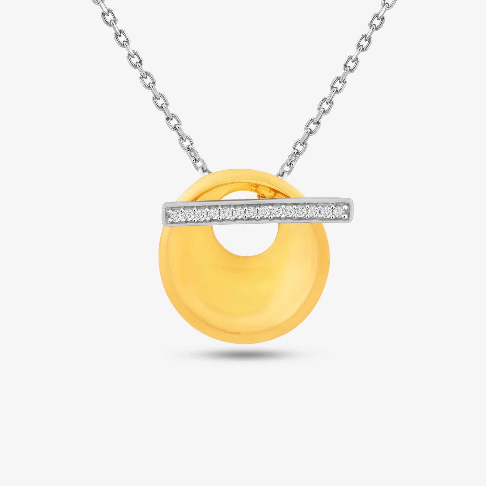 Minimal Muse Diamond  Necklet